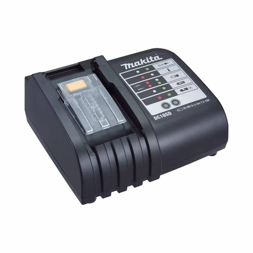 Makita DC18SD 14.4-18V Li-ion Slide on Battery Charger
