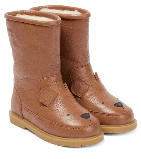 Wadudu leather boots