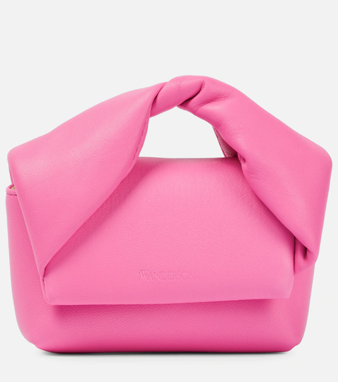 Twister Nano leather shoulder bag