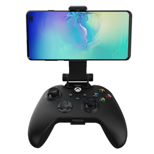 Smartphone Clip and Tabletop Gaming Stand for Xbox Series X Controllers