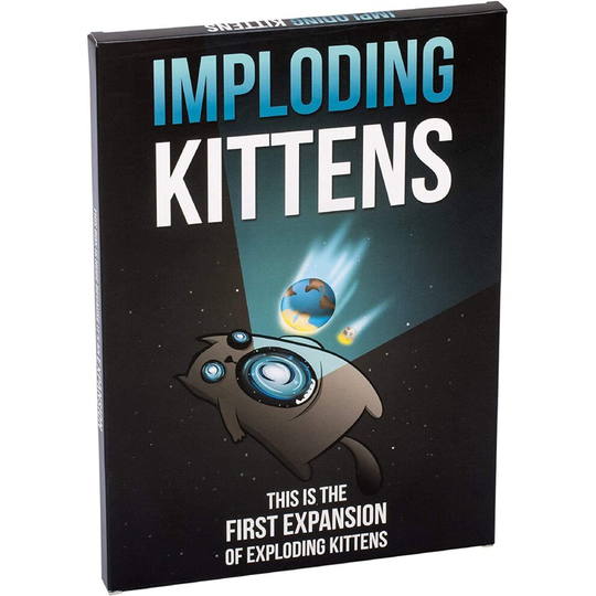 Imploding Kittens: This Is The First Expansion of Exploding Kittens Card Game - Family Card Game - Card Games For Adults, Teens & Kids