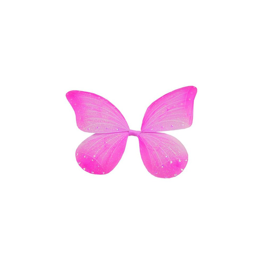 Fairy Wings Pale Pink Convex with glitter & Sequins Dressing Up