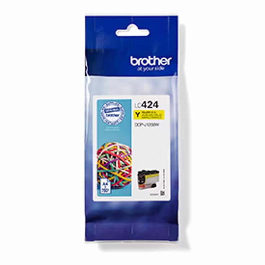 Brother LC424Y Yellow Ink Cartridge