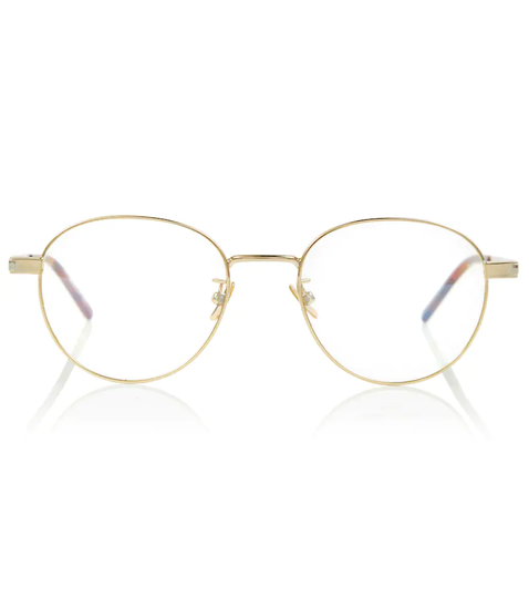 Round metal glasses