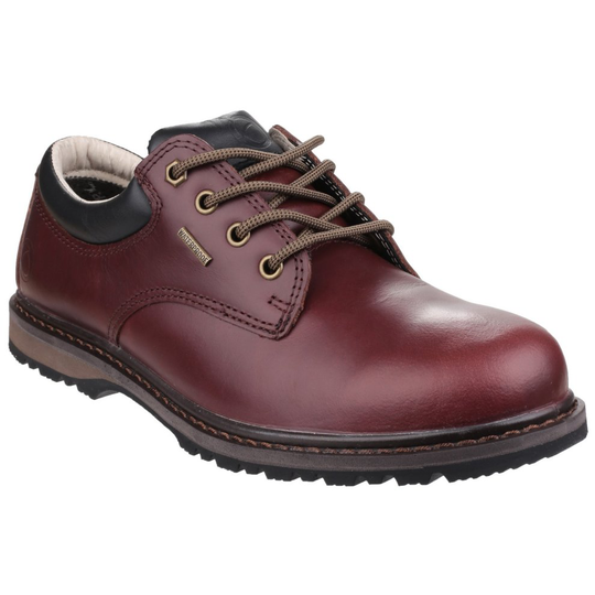 (7 UK, Chestnut Brown) Cotswold Mens Stonesfield Lace Up Waterproof Hiking Shoes