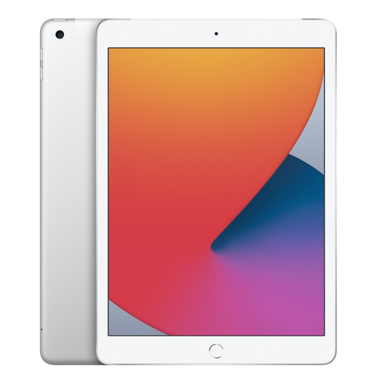 Apple iPad 10.2-inch Wi-Fi + Cellular 32GB - Silver (8th Gen)