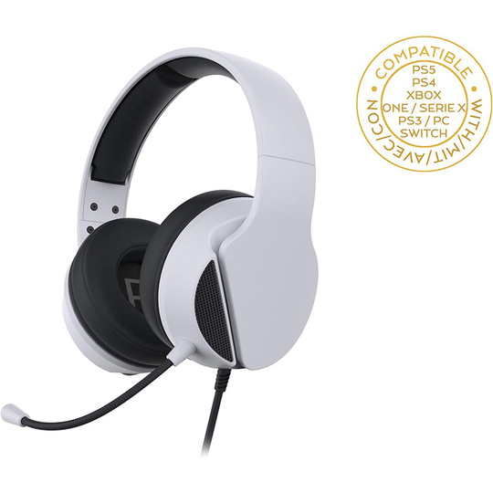 Subsonic PS5 Gaming Headset with Microphone White PS4 Xbox One