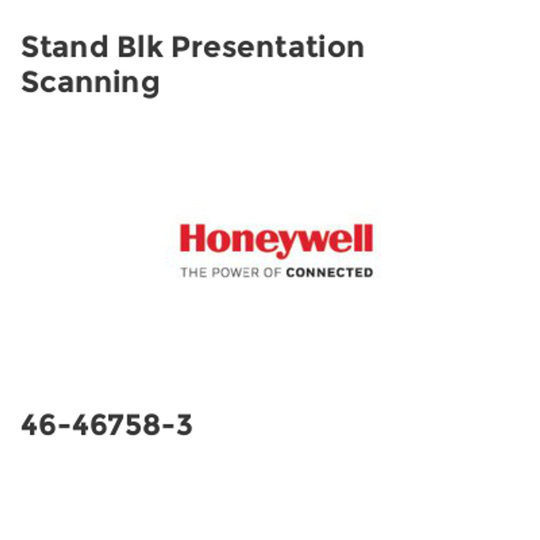 Honeywell Stand Blk Presentation Scanning- you get 10