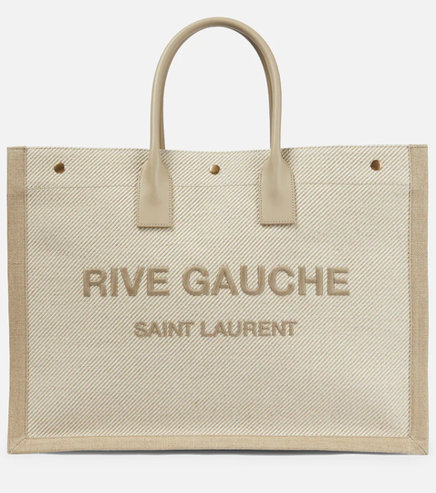 Rive Gauche Large canvas tote