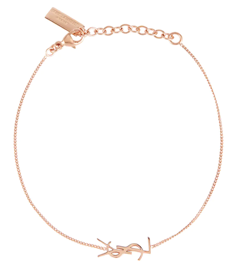 YSL logo chain bracelet