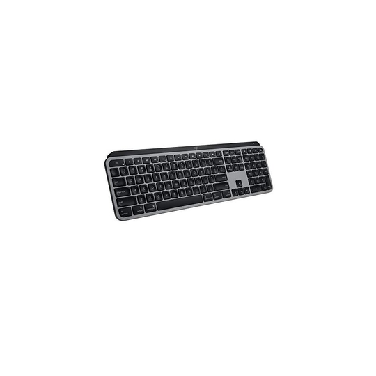 Logitech MX Keys Advanced Wireless Illuminated Keyboard for Mac, Tactile Responsive Typing, Backlit LED Keys, Bluetooth, USB-C, 10 Day Battery, Appl