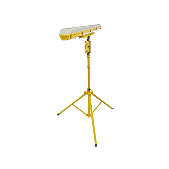 Faithfull Power Plus LED Plasterer's Tripod Light 5ft 4050Lumens 110V