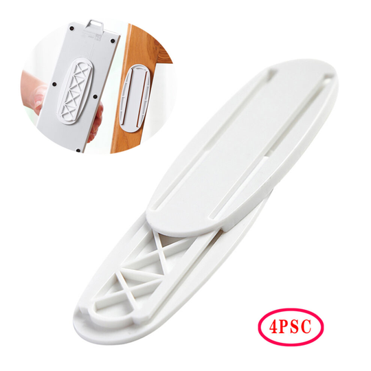 4PCS Self Adhesive Power Strip Fixed Wall Mount Punch Free Socket Fixed Rack