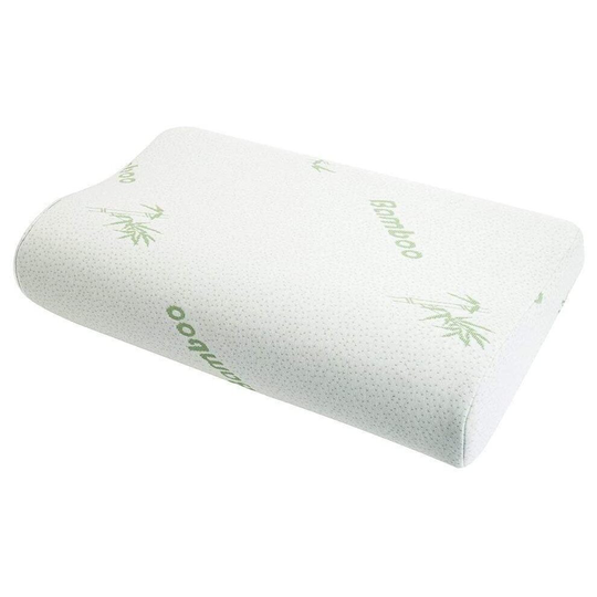 (60x40 cm) Cervical Contour Bamboo Memory Foam Pillow