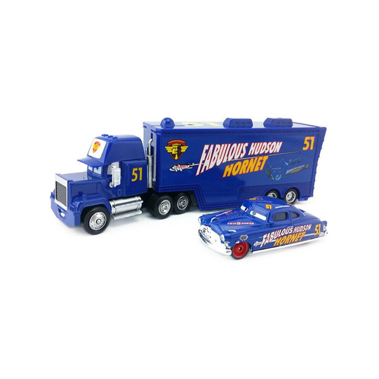 (#5) Pixar Cars McQueen King Racer Truck Car Kids Toy