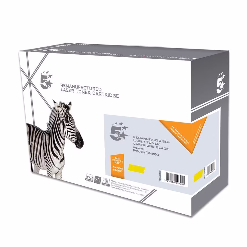 5 Star office Kyocera TK-590Y Yellowtoner