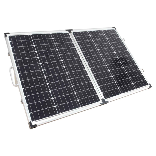 (100w Portable) 40W/60W/100W Portable Mono Folding Solar Panel Battery Charger Camping Caravan