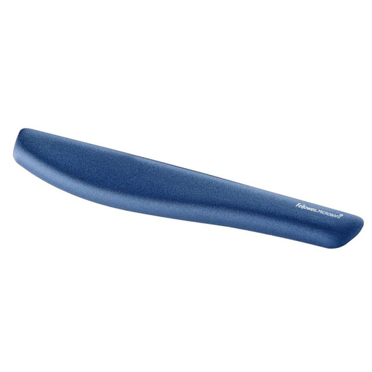Fellowes Fellowes PlushTouch Keyboard Wrist Rest Blue 9287402