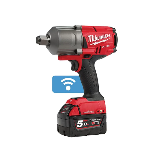 Milwaukee Power Tools M18 ONEFHIWF34-502X FUEL ONE-KEY 3/4in Impact Wrench 18V 2