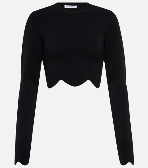Cropped sweater