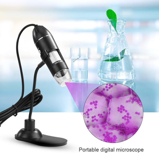 USB 2.0 Digital Endoscope Microscope Camera Excellent IC and Electronic Components Endoscope Magnifier with Metal Stand