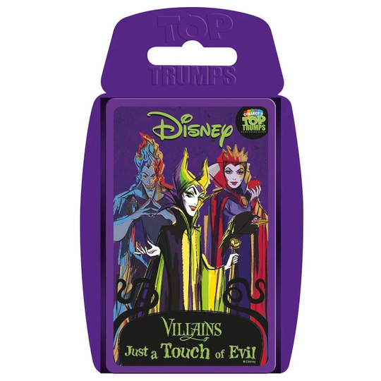 Top Trumps Disney Villains Card Game - Just A Touch Of Evil