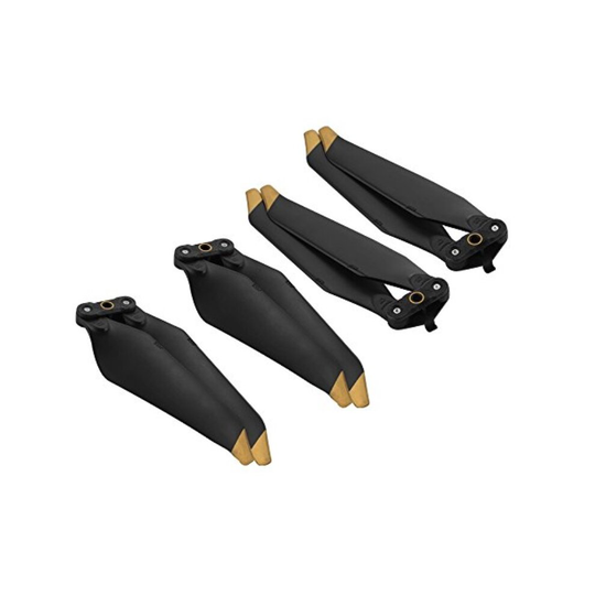 DJI Mavic Pro Platinum 8331 LowNoise QuickRelease Propellers Gold Tips 2 Pairs