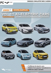 OMSI 2 Add-on Downloadpack Vol. 11 – AI-Electric Cars