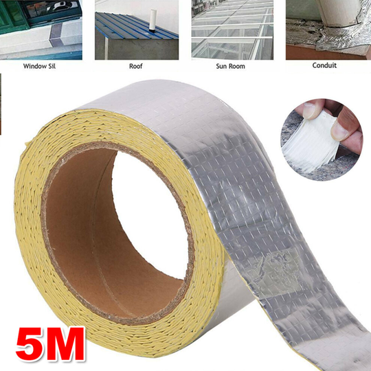5m Magic Repair Waterproof Tape Butyl Seal Aluminum Foil Super Strong