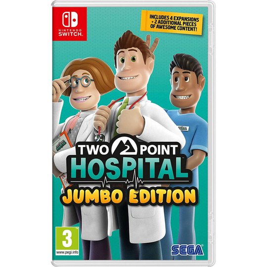 Two Point Hospital Jumbo Edition Nintendo Switch Game