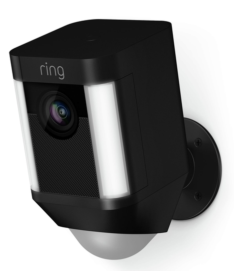 Ring Spotlight Cam Battery Security Camera - Black