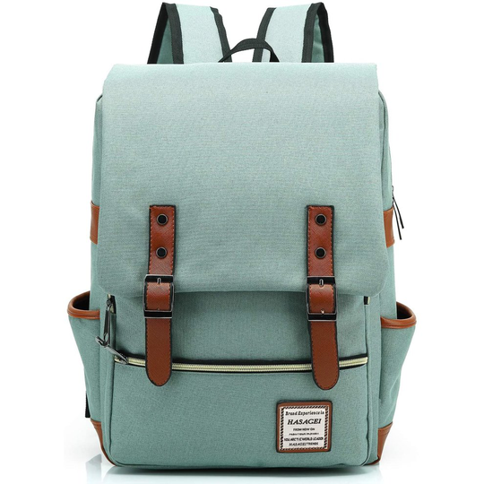 HASAGEI Vintage Backpack Unisex Rucksack Daypack Casual School Travel Laptop Tablet Bags