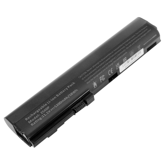 FUTUREBATT Laptop Battery for HP Elitebook 2560P 2570p 632015-542 HSTNN-UB2L HSTNN-C48C SX06 SX09 SX06XL 11.1V 5200mAh