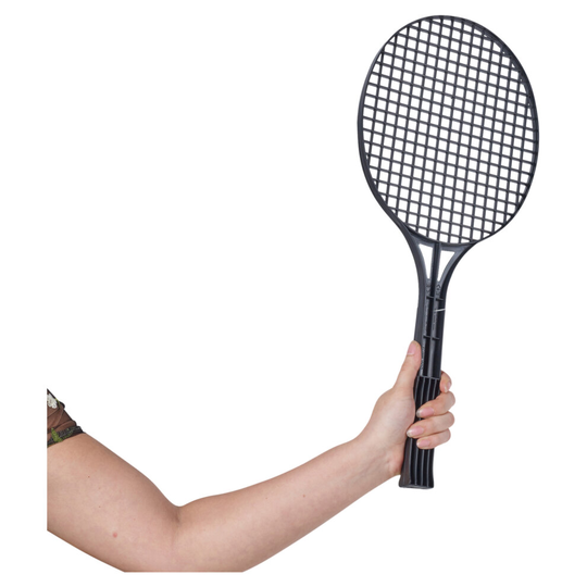 (52cm) Kids 44-52cm Plastic Tennis Racket Game Set Garden
