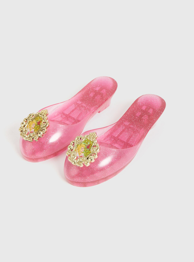 Disney Princess Pink Aurora Jelly Shoes - One Size