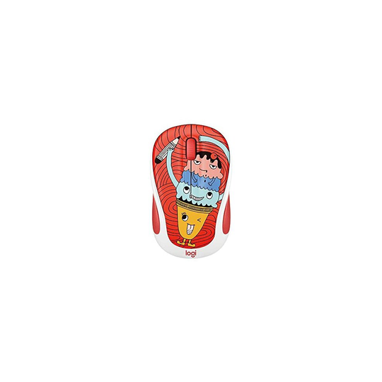 Logitech 910-005026 M325c Wireless Mouse Triple Scoop Ice Cream Cone