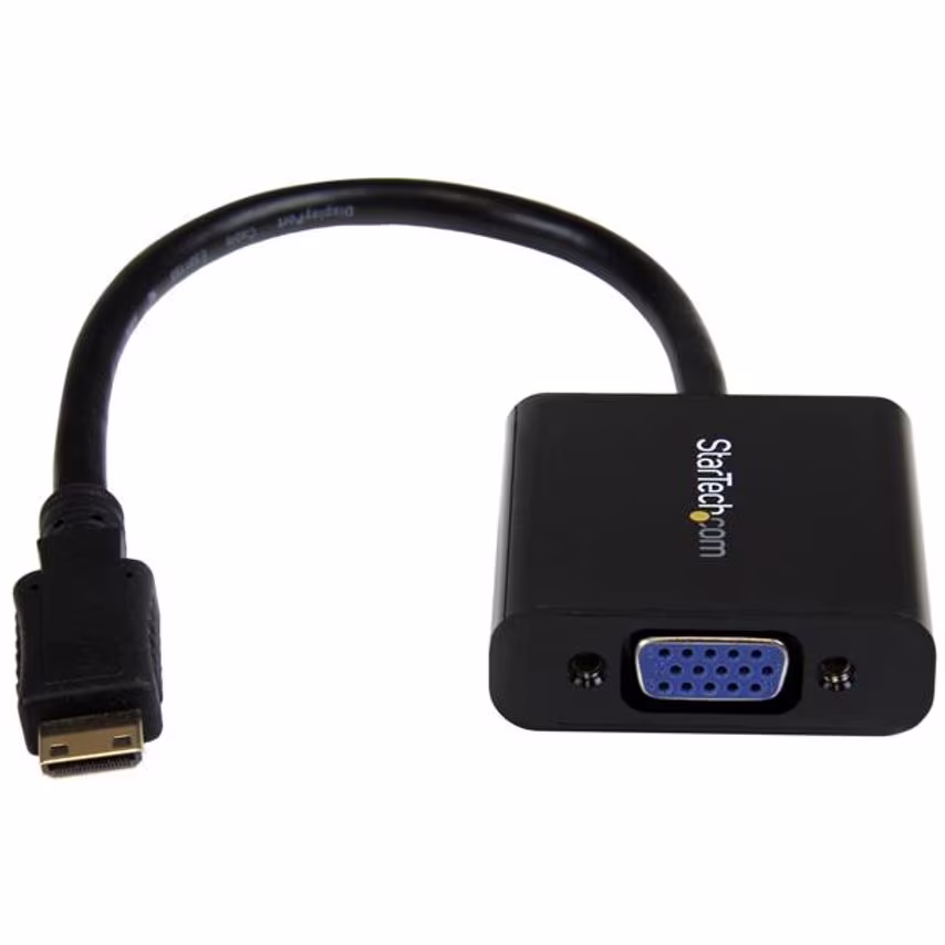 Startech Mini HDMI to VGA Adaptor Converter- you get 5