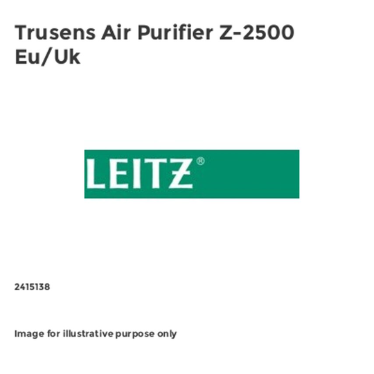 Leitz Trusens Air Purifier Z-2500 Eu/Uk