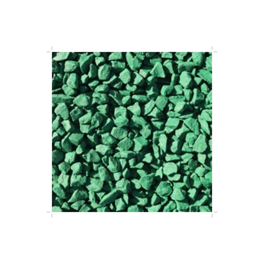 (Emerald Green) 2kg Coloured Garden Stones 10-25mm