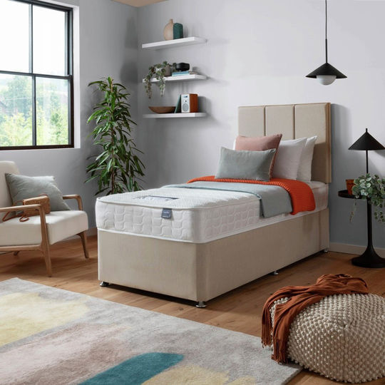 Silentnight Hatfield Memory Foam Divan - Single