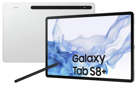 Samsung Galaxy S8+ 12.4 Inch 128GB Wi-Fi Tablet - Silver