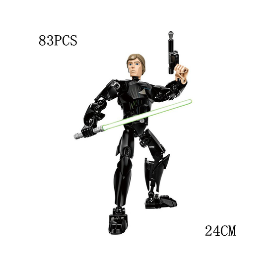 (Luke Skywalker) Star Wars Darth Vader Stormtrooper Sergeant Model block toys Compatible with Lego