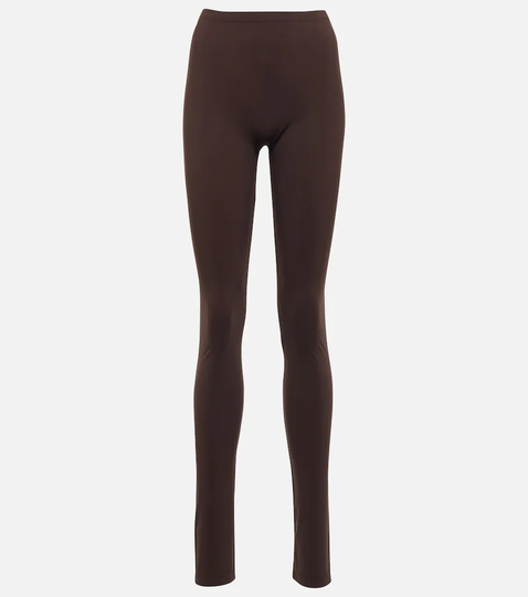 Jersey-blend leggings