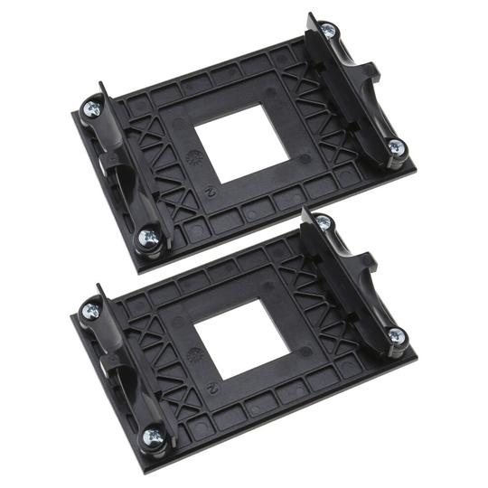 2x AMD CPU Cooling Fan Holder Bracket Mount Case For AM4 B350 X370 A320 X470