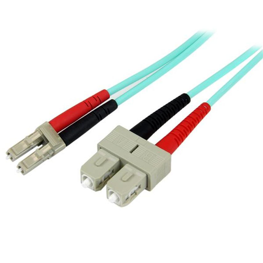 Startech 2m Aqua Multimode 50 125 Duplex- you get 10
