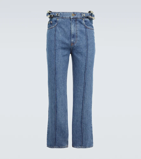 Chainlink slim jeans