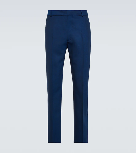 Wool suit pants