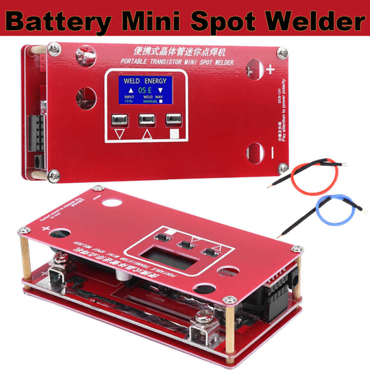 Mini DIY Spot Welder Welding Machine 18650 Battery Power Supply