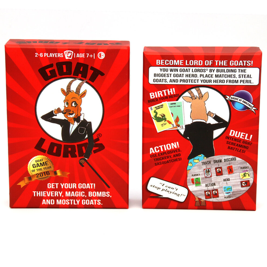 Goat Lords Family Party Card Game Casual Game Board Game