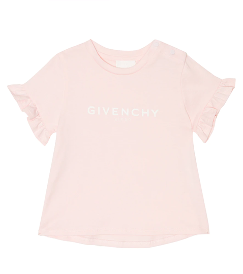 Baby logo-print cotton jersey T-shirt